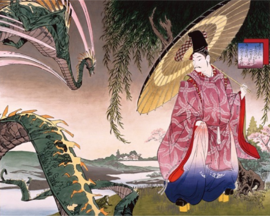 福⽥美蘭「道風に なびけど けさは」