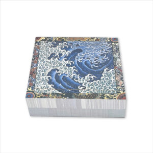 ブロックメモ「怒濤図」