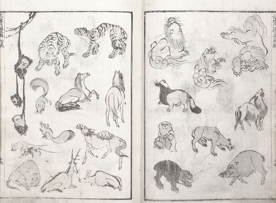 知って楽しむ 『北斎漫画』の世界 | 小布施 北斎館