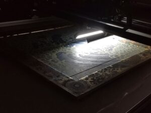 北斎館初展示！「Digital×北斎」の祭屋台天井絵